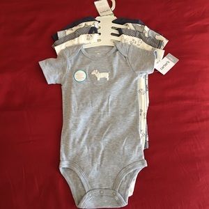 Carters 5 piece short sleeve onesies 18 months